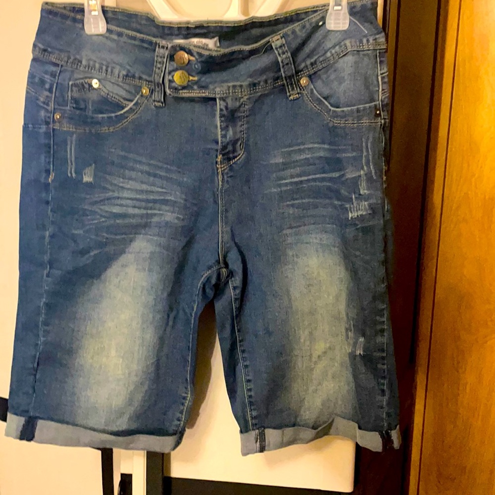 Gently worn jean shorts